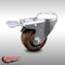 Service Caster 3 Inch SS High Temp Glass Filled Nylon Bolt Hole Caster with Total Lock Brake SCC-SSBHTTL20S314-GFNSHT - alternate 1